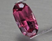 Oval 3.45ct Color Change Garnet - Champagne to Rose to Burgandy - Master Cut by Stephen Kotlowski - "UK" Long Flash Oval