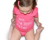 Little Sister or Little Brother Onesie