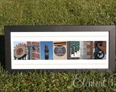 Baltimore Orioles Alphabet Photo Art Print - Frame on your own 10"x20"