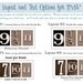 Wedding / Anniversary Frame your Date: Sepia- Personalized with your own photo