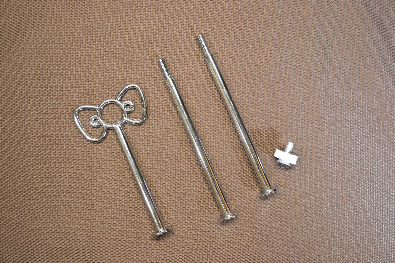 Tidbit Cakestand Handle Style 8 SILVER Fitting Hardware Buy 3 get one FREE