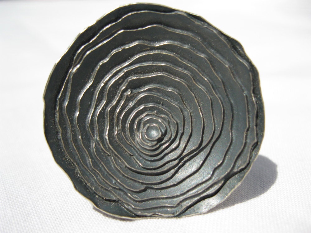 Original Ring Black Silver Special Design