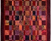 WILDBERRY WINE Lap Quilt