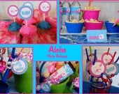Summer Swim/Luau Party Printable Package Il_170x135