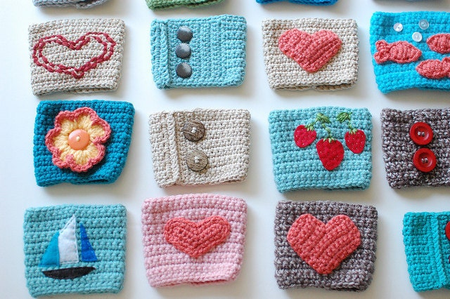 Coffee cozy, Custom and Personalized by The Cozy Project. Made just for you