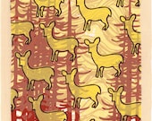 Blank Card - Woodland Deer - WiderAwake