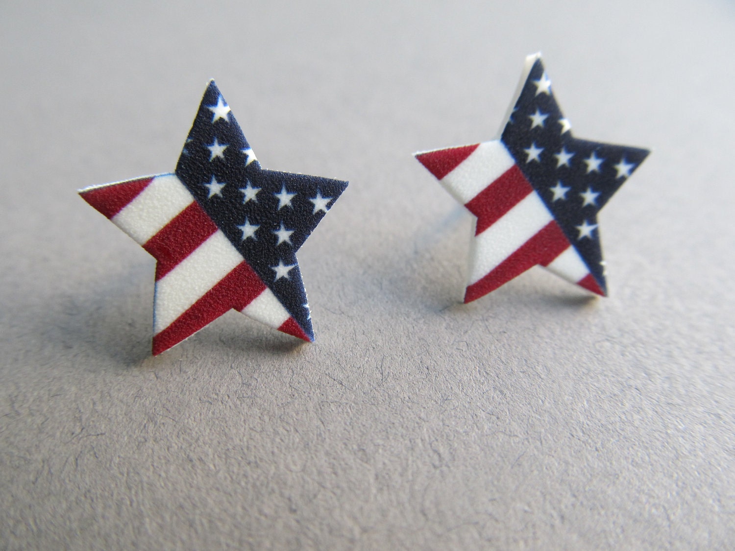 Our Stars and Stripes 4th of July Stud earrings