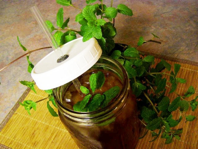 Reusable ToGo Cup Ecofriendly Ball Jar Glass Tumbler Adult Sippy Cup Man Size