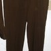 Vintage Military Uniform Suit Pants Shirt Large Dark Green Wool Blend Steampunk Cosplay