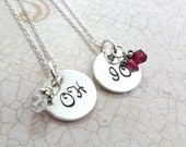 Ohio State Necklace Best Buckeye Friends (Free Shipping)