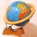 1930s School Globe w/Fabulous Architecture: