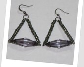 Triangle Beaded Earrings