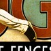 Baseball Print "Swing for the Fences" 12x12 Inspirational Baseball Poster in Rust Green Cream