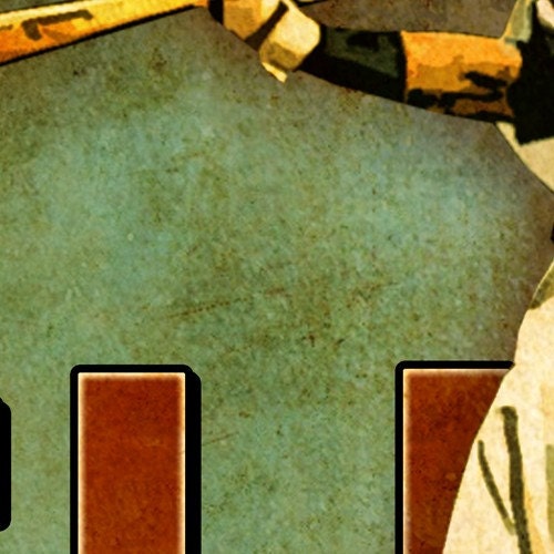Baseball Print "Swing for the Fences" 12x12 Inspirational Baseball Poster in Rust Green Cream