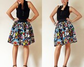 The Avengers High Waisted Skirt