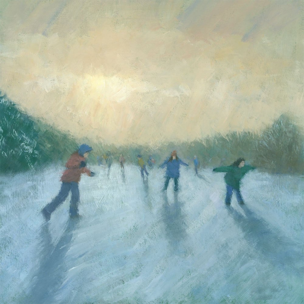 Ice Skating Paintings