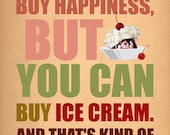 You can't buy happines...