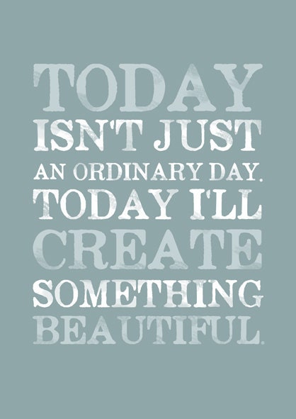 Today isn't just ordinary day....
