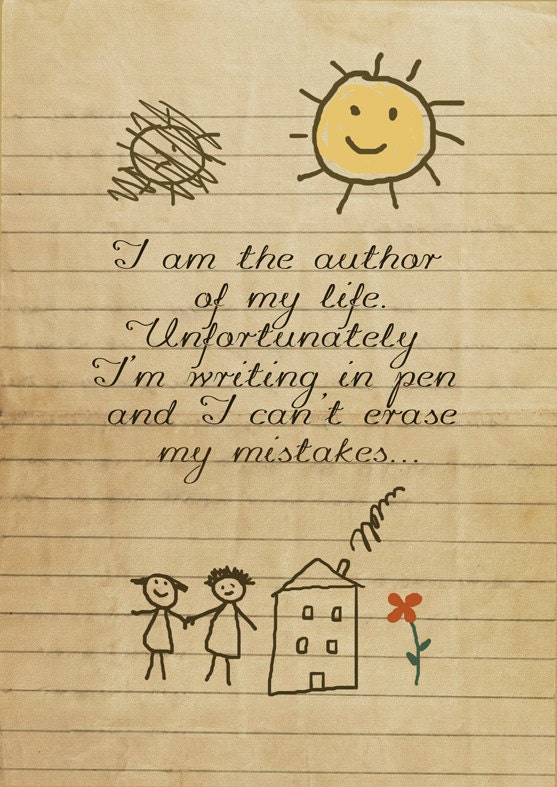 I am the autor of my life