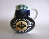 Royal Copenhagen Fajance Marianne Johnson Pitcher Jug Mid Century Danish Modern Scandinavian Pottery Denmark