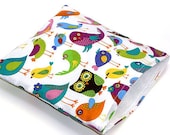Reusable Sandwich Bag - Owls & Birds Fabric Print