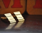Gold Cuff Links Vintage Geometric From Armor of Modern Men