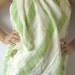 Turkish BATH and beach towel, Stylish Peshtemal, Soft %100 Cotton, Green