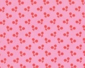 Fabric Hoopla Cherries Pink by Moda Fabrics 32414 31 - quilting fabric - cotton fabric