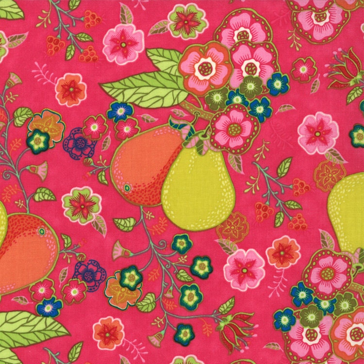 Tradewinds by Lily Ashbury Persian Rose 11451 14 - quilting fabric - cotton fabric