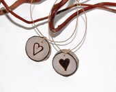 Natural Wedding Favors, 100 Wood Slices, Wedding Charms, Heart, Aspen Wood Keepsake, Destination Wedding, Spring Summer Fall Winter