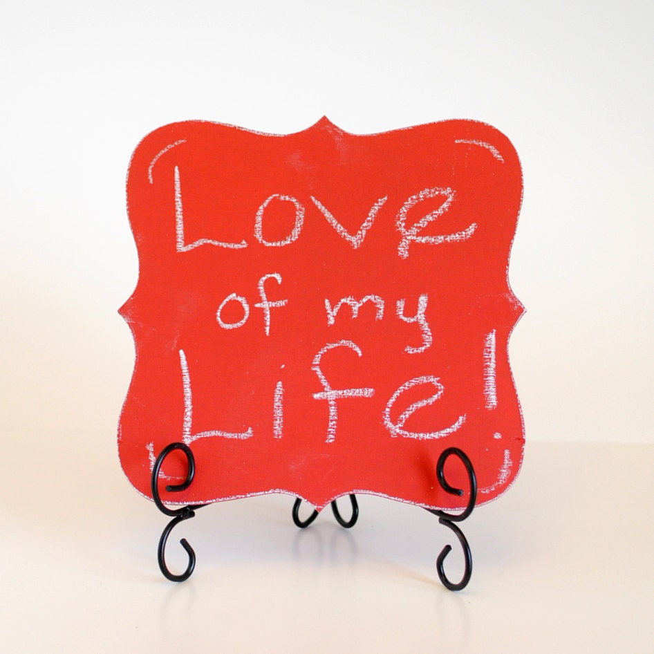 Chalk Board Wedding Sign with Easel (You Choose the Color)  2 Sided