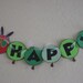 Cute caterpillar banner