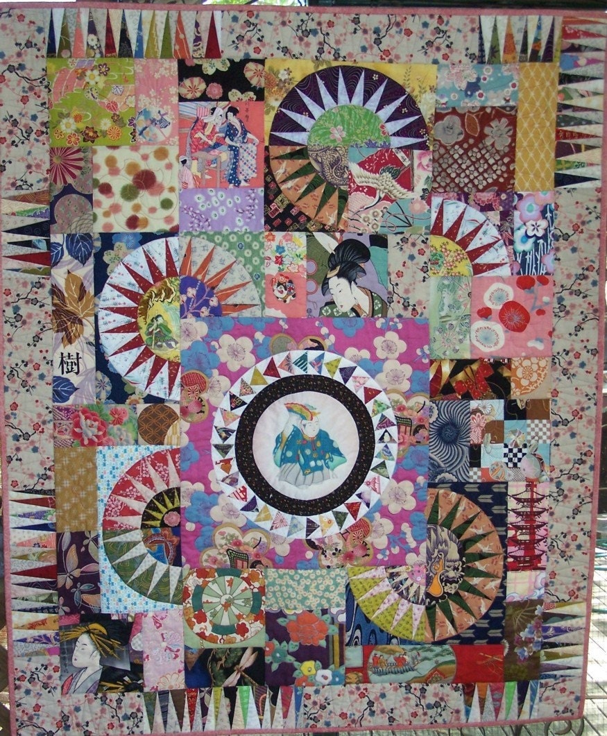 Emperors Wheel quilt pattern