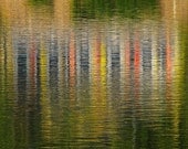 Morning Reflections - Nature Photography - River - Colorful - Fine Art Photograph - Shabby Chic - Art Print - 8X12 (Other Sizes Available)