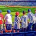 Baseball Photograph - Batting Practice - Baseball Fans - Boys Room - Fine Art Photograph - Summer - Art Print - Colorful - 8X10
