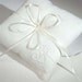 Ring Bearer Pillow CUSTOM Embroidered WEDDING RING Pillow - Made to Order - tbteam