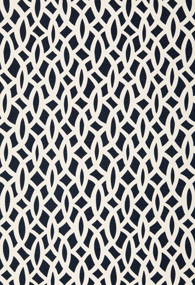 Schumacher - Chain Link - On Both Sides - 20 in Square - Mineral - Fretwork - Trellis - Lattice - Decorative Pillow - Throw Pillow