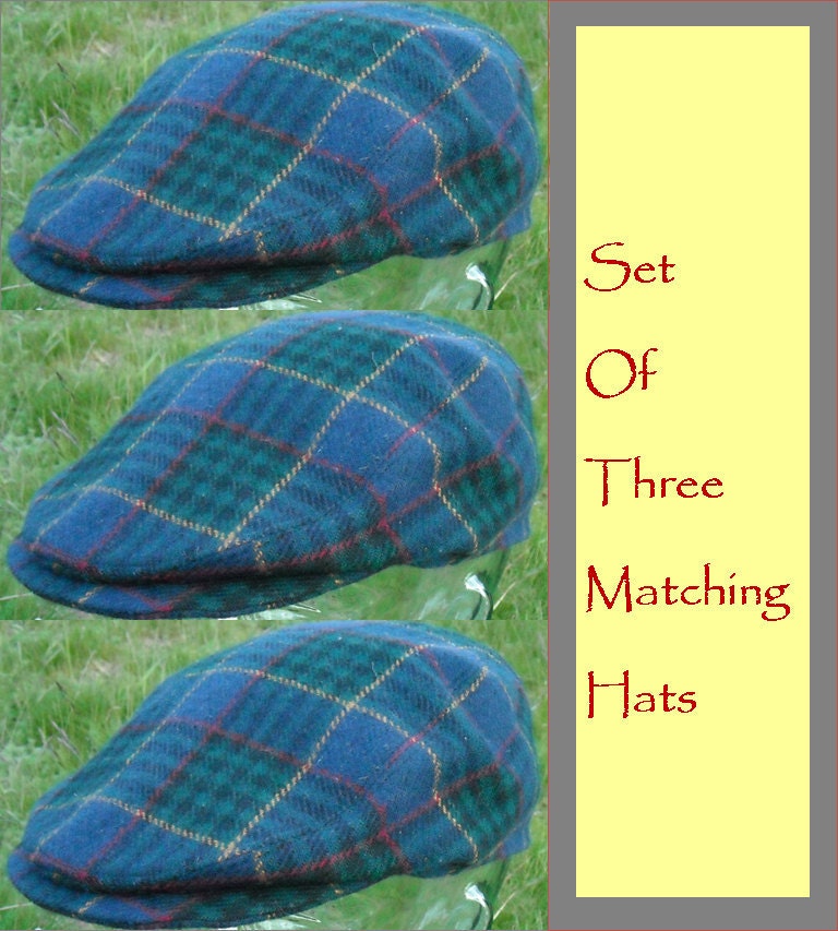3 Cap Set - Custom Order Driving Caps