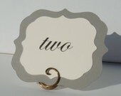 Vintage Bronze Place Card Holders, Wedding Reception, 10