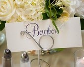 Wedding Decorations, Silver Wedding Card Clips, Table Name Holders, 15, Featured on Style Me Pretty