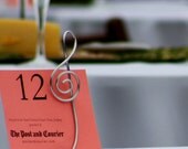 Wedding Decorations, Table Number Stands, Treble Clef, 4, Tall