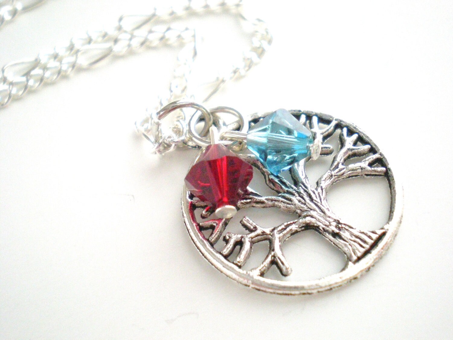 Mothers Birthstone Necklace