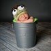Inspired Monster & Oscar  Beanie Perfect for photo props Newborn Thru 6 months size available TWIN PHOTO PROP