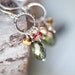 Sage Green Pearl Earrings muted pastel colors shabby chic