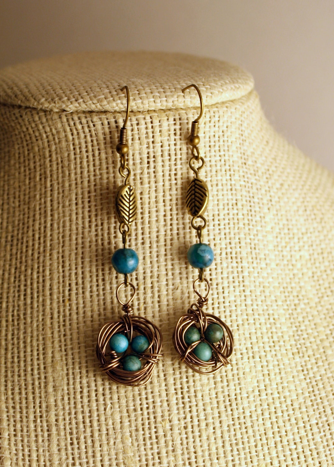 Tiny Robin's Nest Earrings