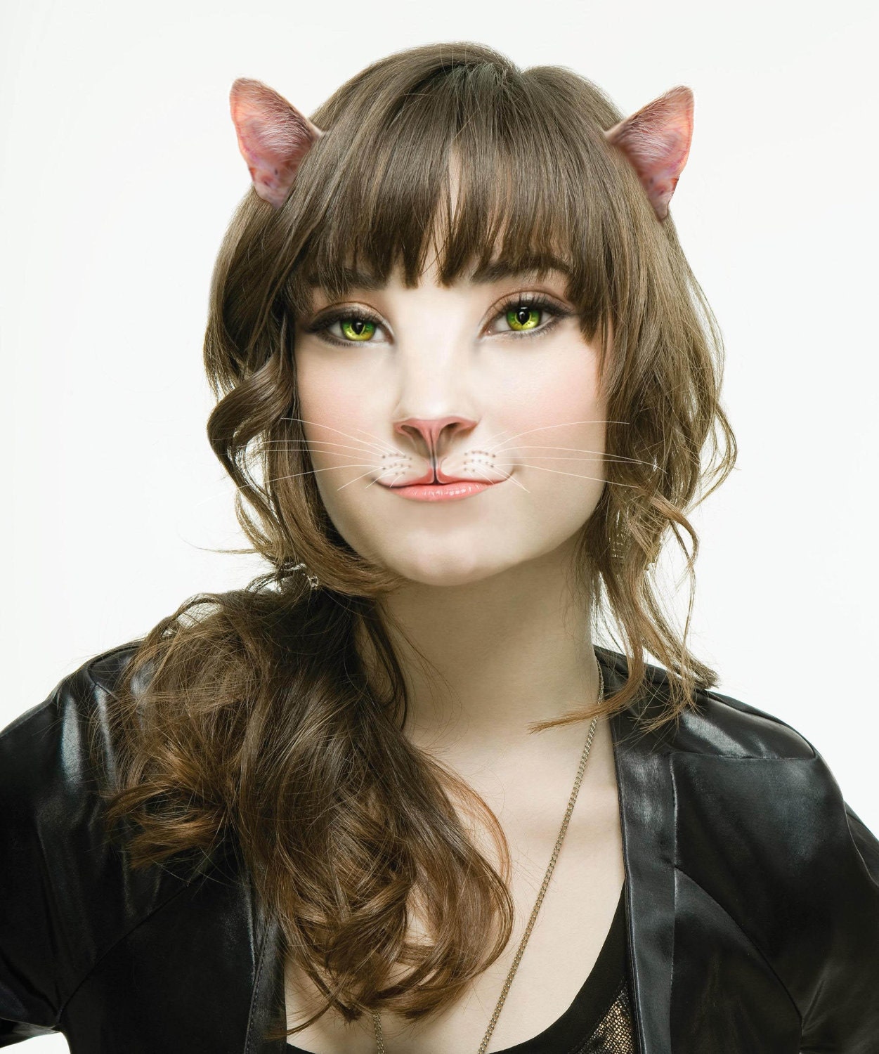 Feline Fantasy Yourself  Personalized Portrait Picture