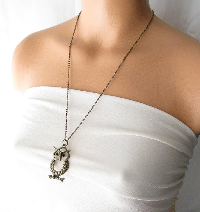 Big Owl Necklace