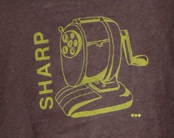 Sharp - Yellow on Espresso Brown - Organic Cotton & Hemp