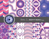 Printable Retro 2 Patterns