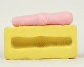 Finger S170 - Flexible Silicone Mold - Crafts, Jewelry, Resin, PMC, Soap, Food, Scrapbooking, Polymer Clay, Push Mold